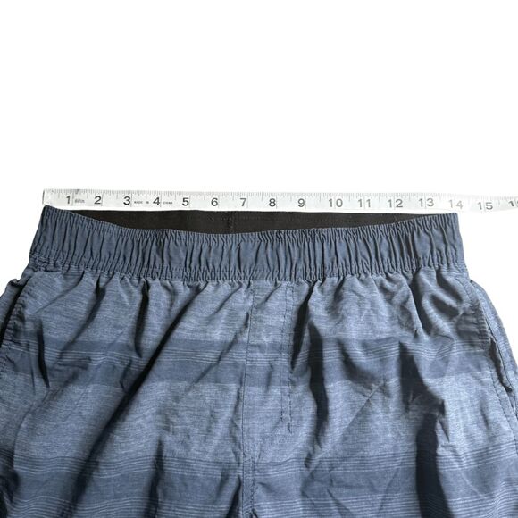 Travis Mathew‎ Men's Stripe Elastic Waistband Stretch Athletic Shorts Gray Small - Picture 6 of 7